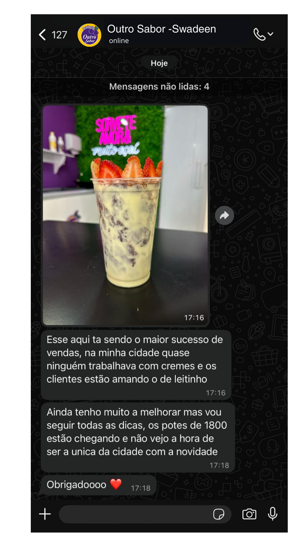 Montagem gourmet resultado