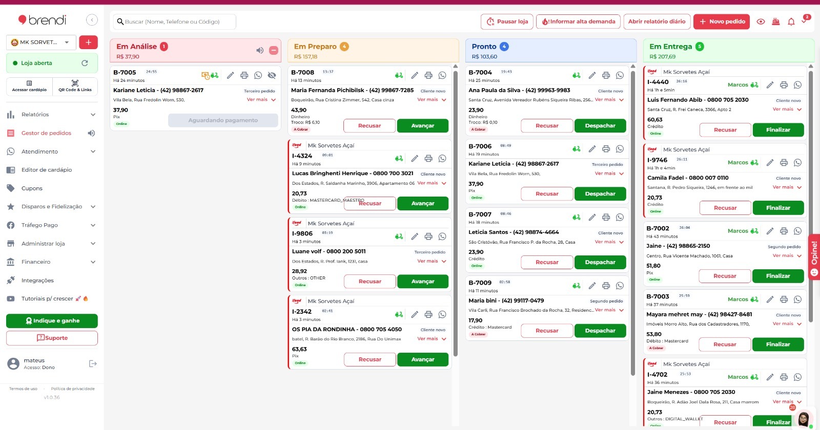 Print WhatsApp resultado
